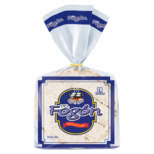 TORTILLAS DEL FOGON 25UDS 560G