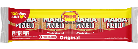 GALLETA MARIA POZUELO 168G 8UDS