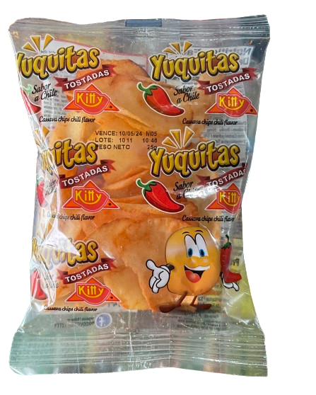 KITTY YUQUITAS CON CHILE 25G