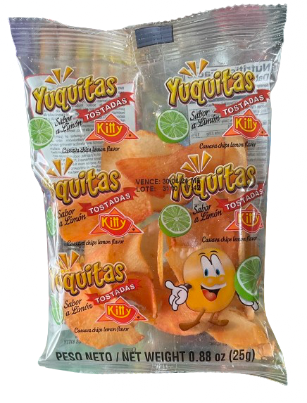 KITTY YUQUITAS LIMON Y SAL 25G