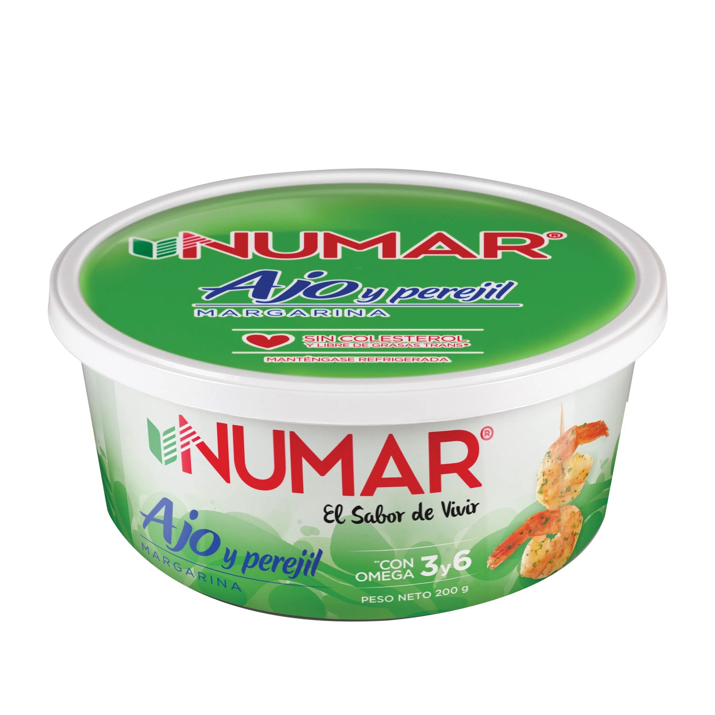 MANTEQ. NUMAR AJO CAJA 200G