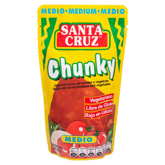 SALSA CHUNKY SANTA CRUZ MEDIO 250G