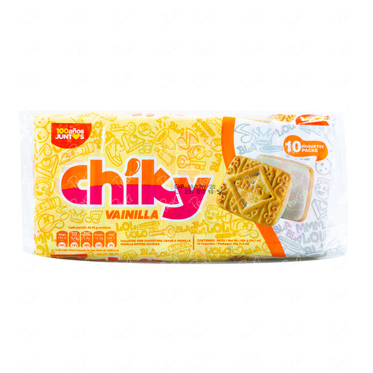 GALLETA CHIKY VAINILLA 400G 10UDS