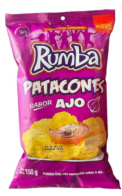 RUMBA PATACONES AJO 150G