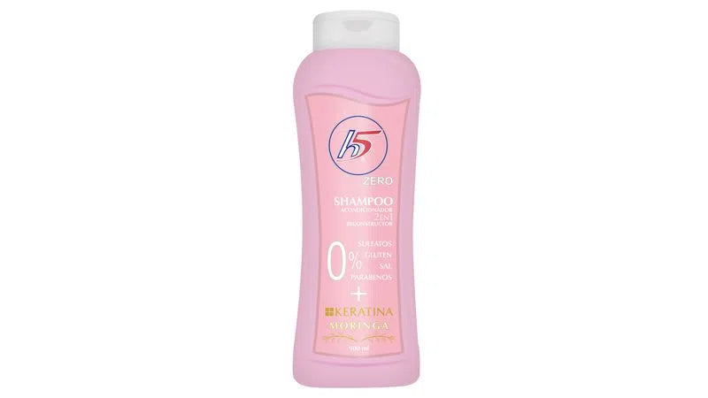 SHAMPOO H5 0% SULFATOS ÓLEO DE MORINGA 400ML