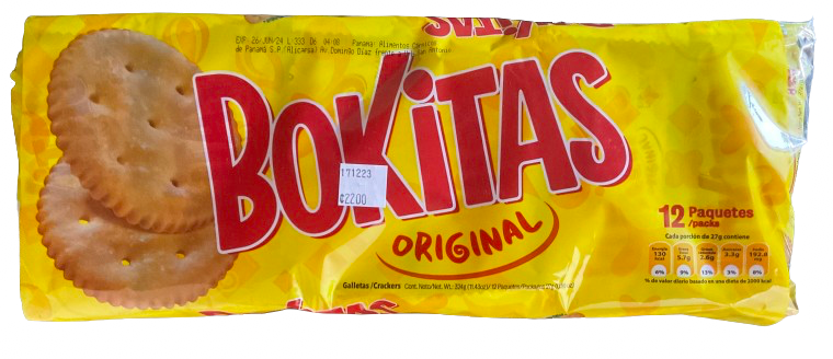 GALLETAS BOKITAS ORIGINAL 12UDS 324G