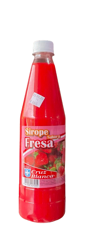 SIROPE DE FRESA CRUZ BLANCA 700ML