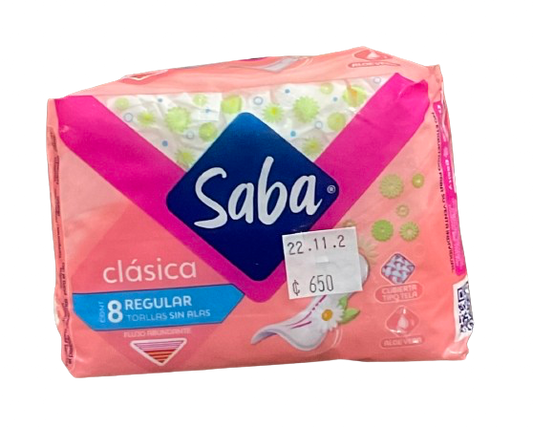 SABA CLÁSICA REGULAR S/A 8UDS