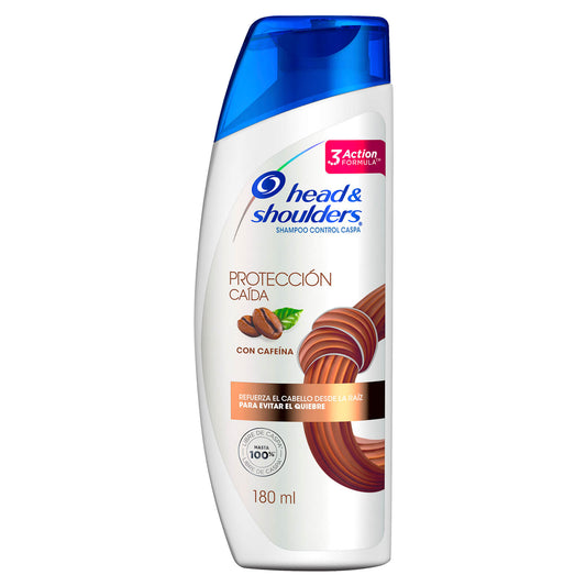 SHAMPOO H&S PROTECCION CAIDA 180ML