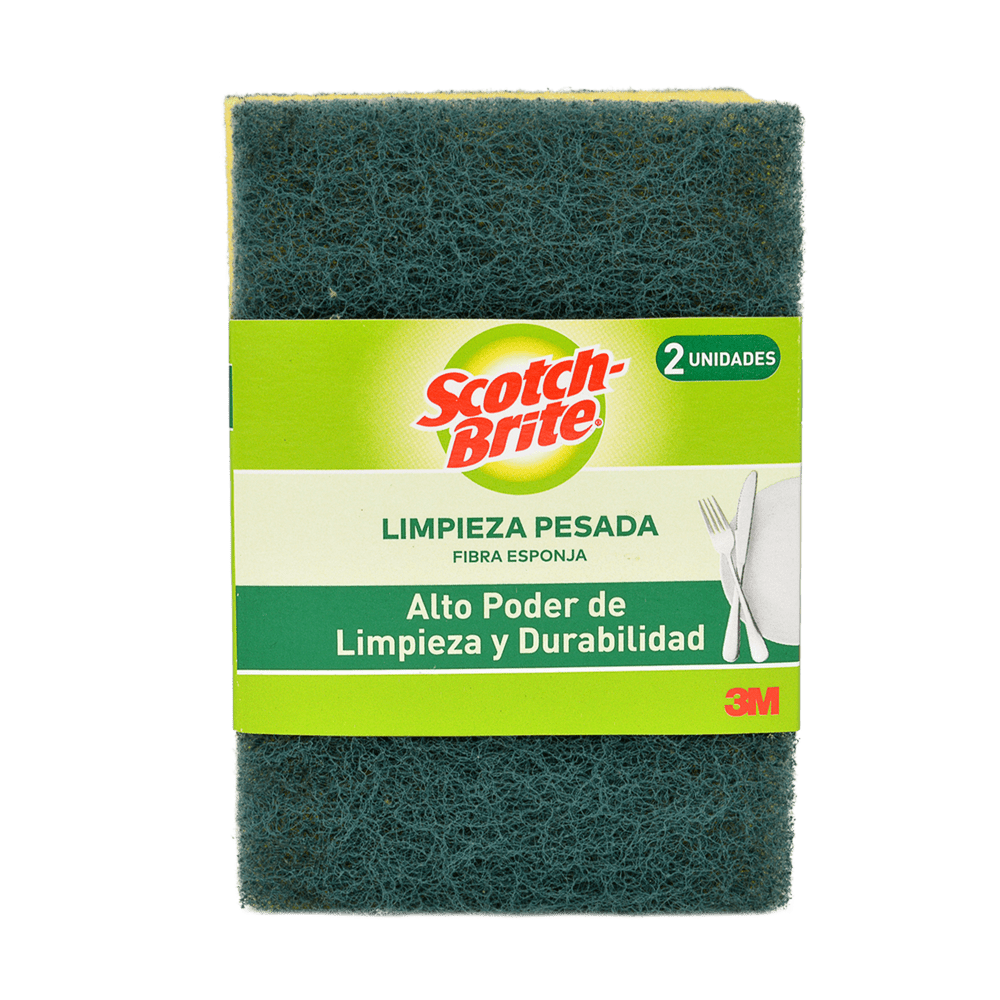 SCOTCH BRITE ESPONJA DOBLE USO 2UDS