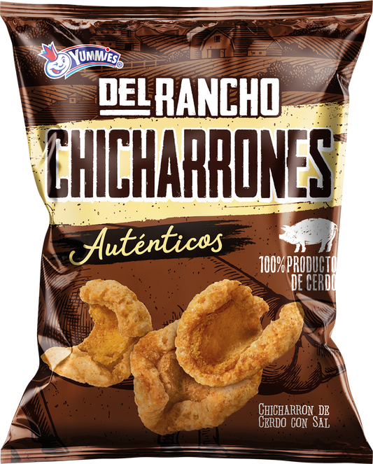 CHICHARRONES DEL RANCHO AUTENTICO 22G