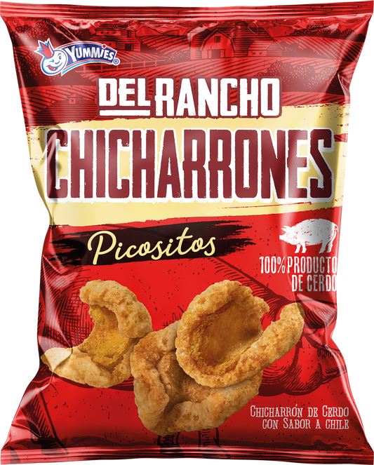 CHICHARRONES DEL RANCHO PICOSITOS 22G