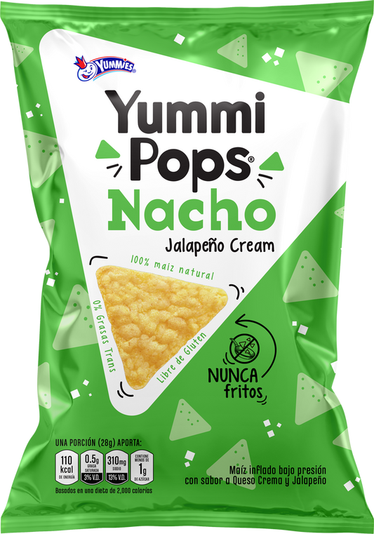 YUMMI POPS NACHO JALAPEÑO 130G