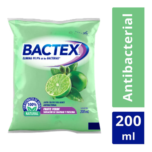 JAB LIQ BACTEX FRUTOS VERDES 200ML