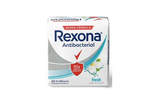 REXONA ANTIBACTERIAL LIMPIEZA PROFUNDA 3PACK 360G