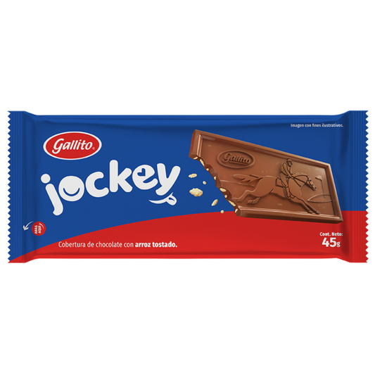 JOCKEY TABLETA ARROZ 45G