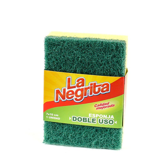 LA NEGRITA ESPONJA DOBLE USO 1UDS