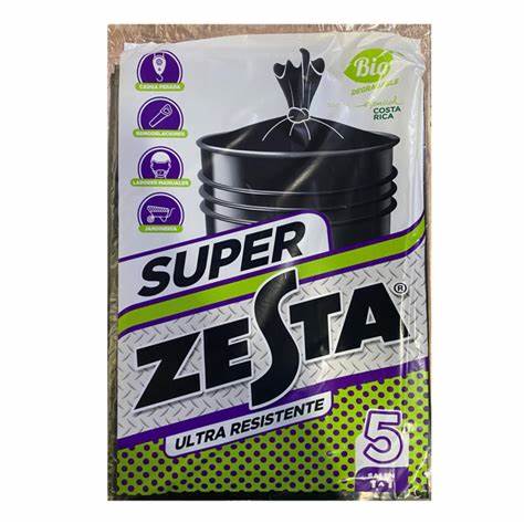 BOLSA ZESTA JARDIN NEGRA