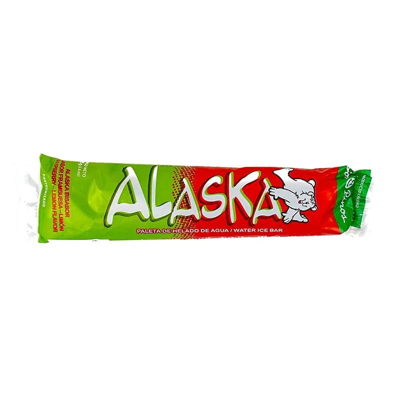 PALETA ALASKA FRAMBUESA-LIMÓN (75G)