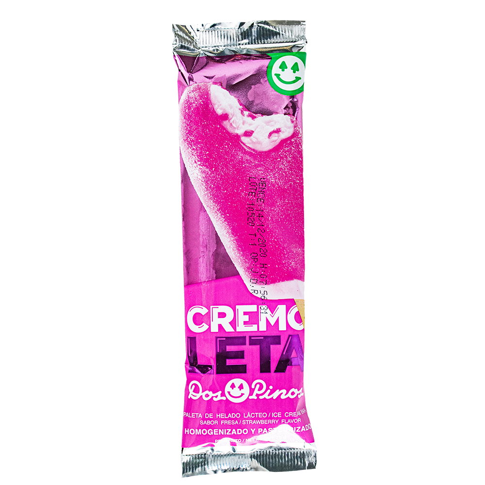 PALETA CREMOLETA FRESA (75G)