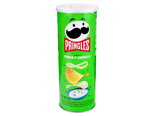 PAPAS FRITAS PRINGLES CREM/CEBOLLA 124G