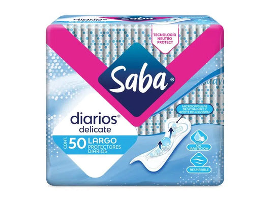 SABA PROTECTORES DIARIOS REGULAR 50UDS