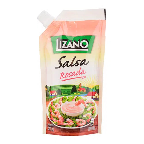 SALSA LIZANO ROSADA 200G