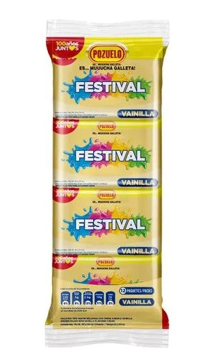 SORBETO FESTIVAL VAINILLA 300G 12UDS