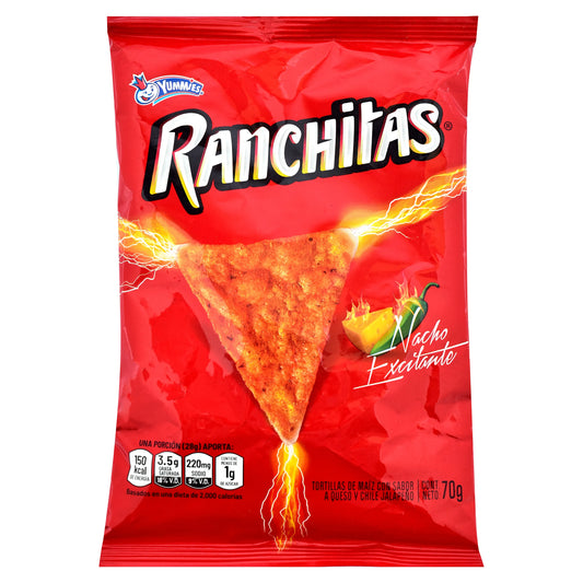 RANCHITAS NACHO EXCITANTE 70G