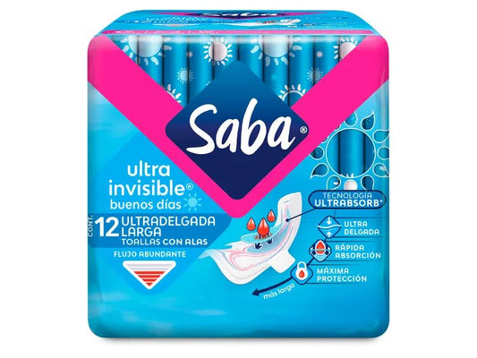 SABA ULTRADELGADA LARGA C/A 12UDS