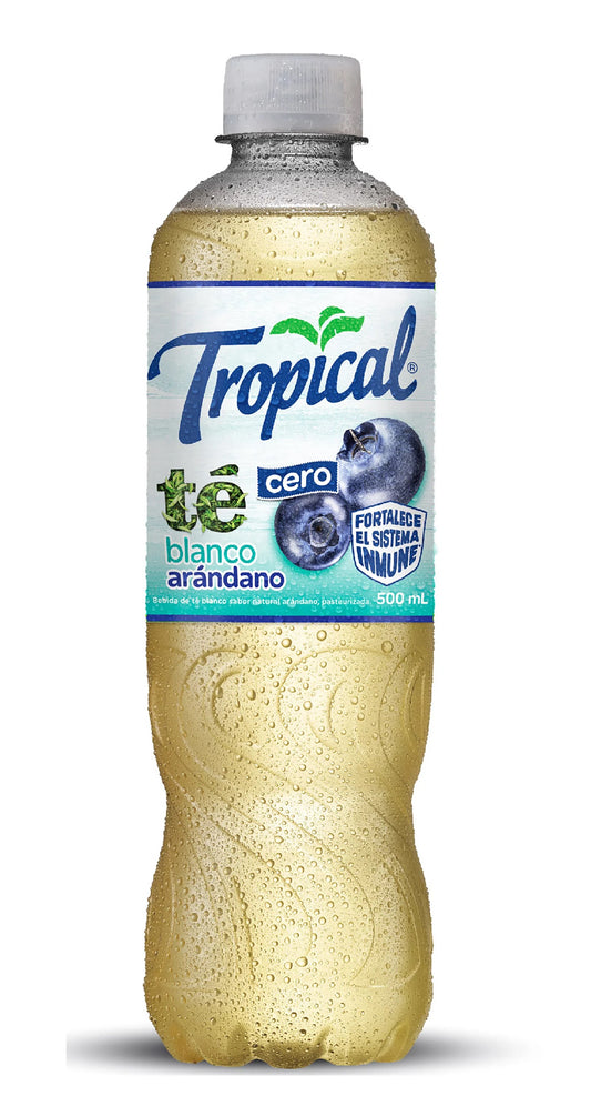 TROPICAL TÉ BLANCO CERO PET 500ML