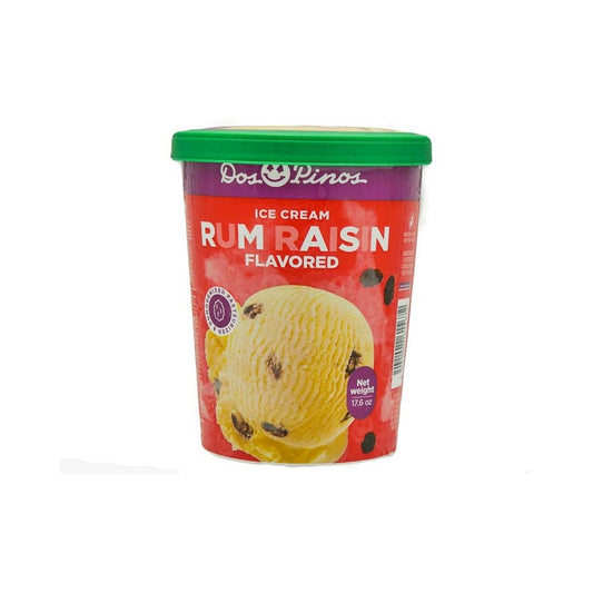 HELADO DOS PINOS RON CON PASAS 499G