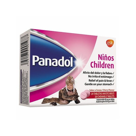 PANADOL P/NIÑOS UNIDAD